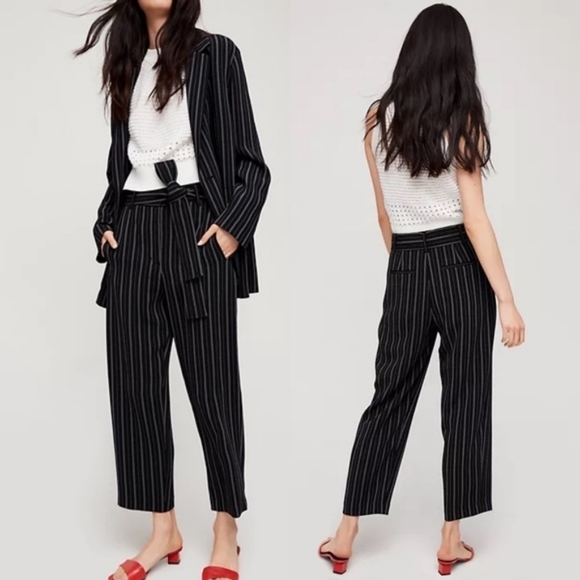 Aritzia Pants - ARITZIA Wilfred Tie Front pants size 4 in EUC